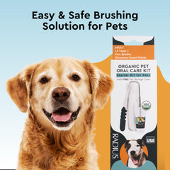 RADIUS pasta dental orgánica canina: aliento más fresco.