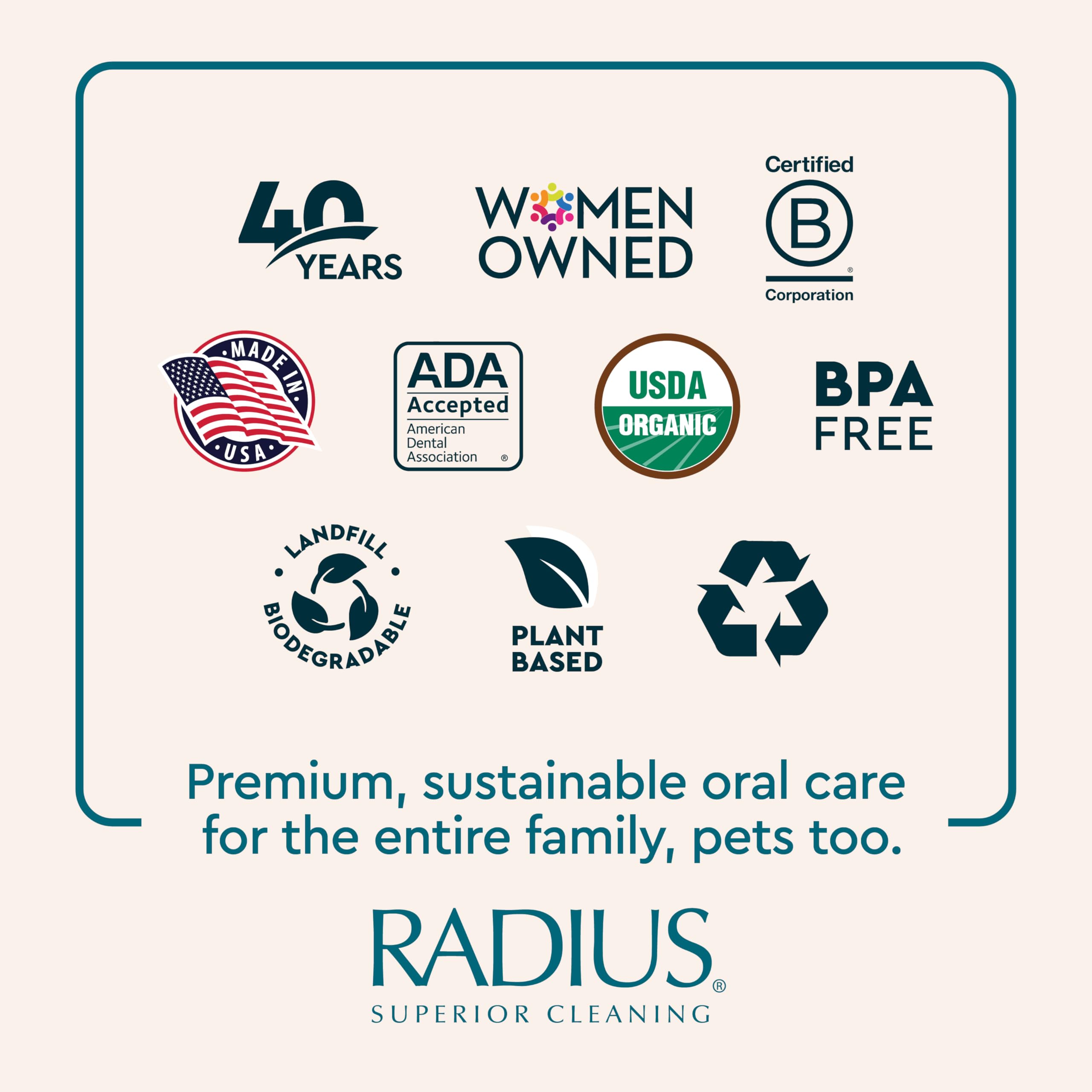 Radius pasta dental canina prevención de placa en casa.