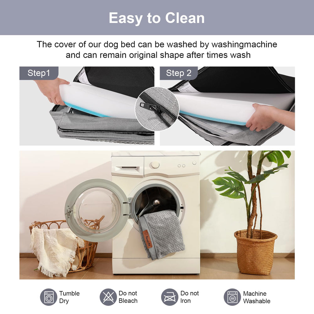 Rainmr cama ortopédica para uso en jaula o en coche