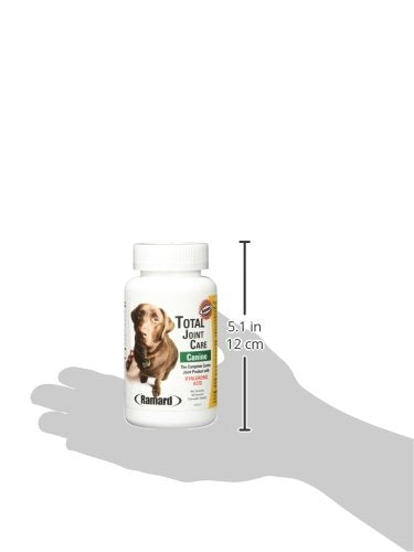 Ramard RAM-CO1 muestra dosis diarias para apoyar articulaciones en perros.