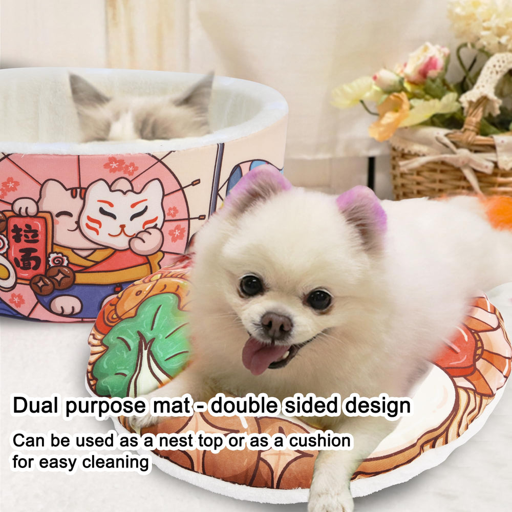 Tamaño adecuado para mascotas hasta 15 libras, 寄幸 ramen noodle