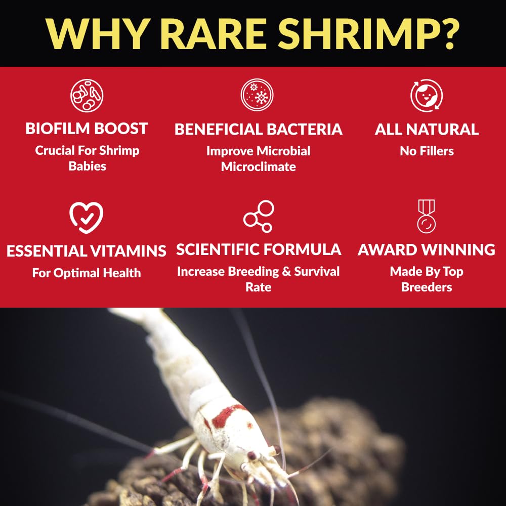 Rare Shrimp mejora la calidad del agua y equilibrio biológico
