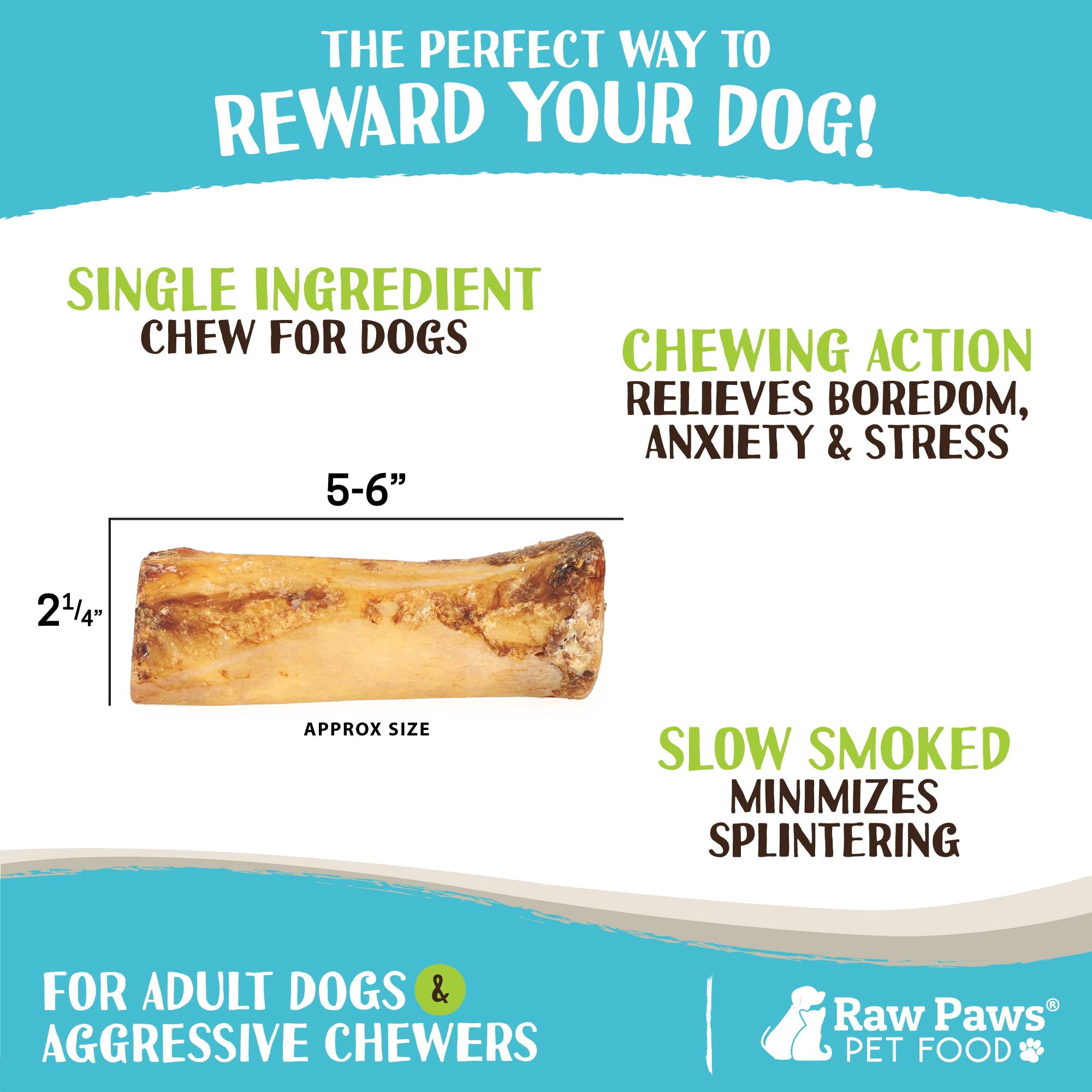 Raw Paws perro masticando hueso médula, escena en casa, ideal para entretener y concentrar