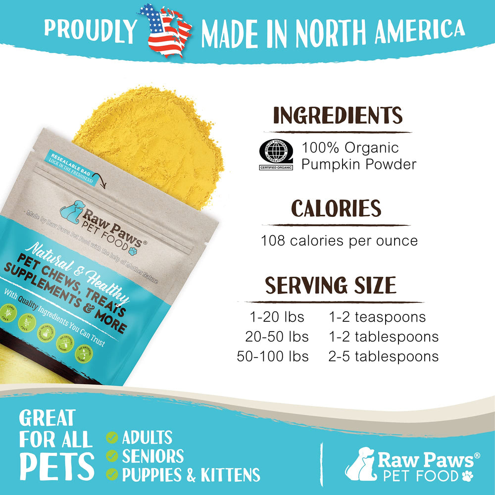 Espolvorear Raw Paws sobre la comida para más sabor y digestión.