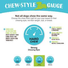 Raw Paws Yak chews para calma de perros ansiosos