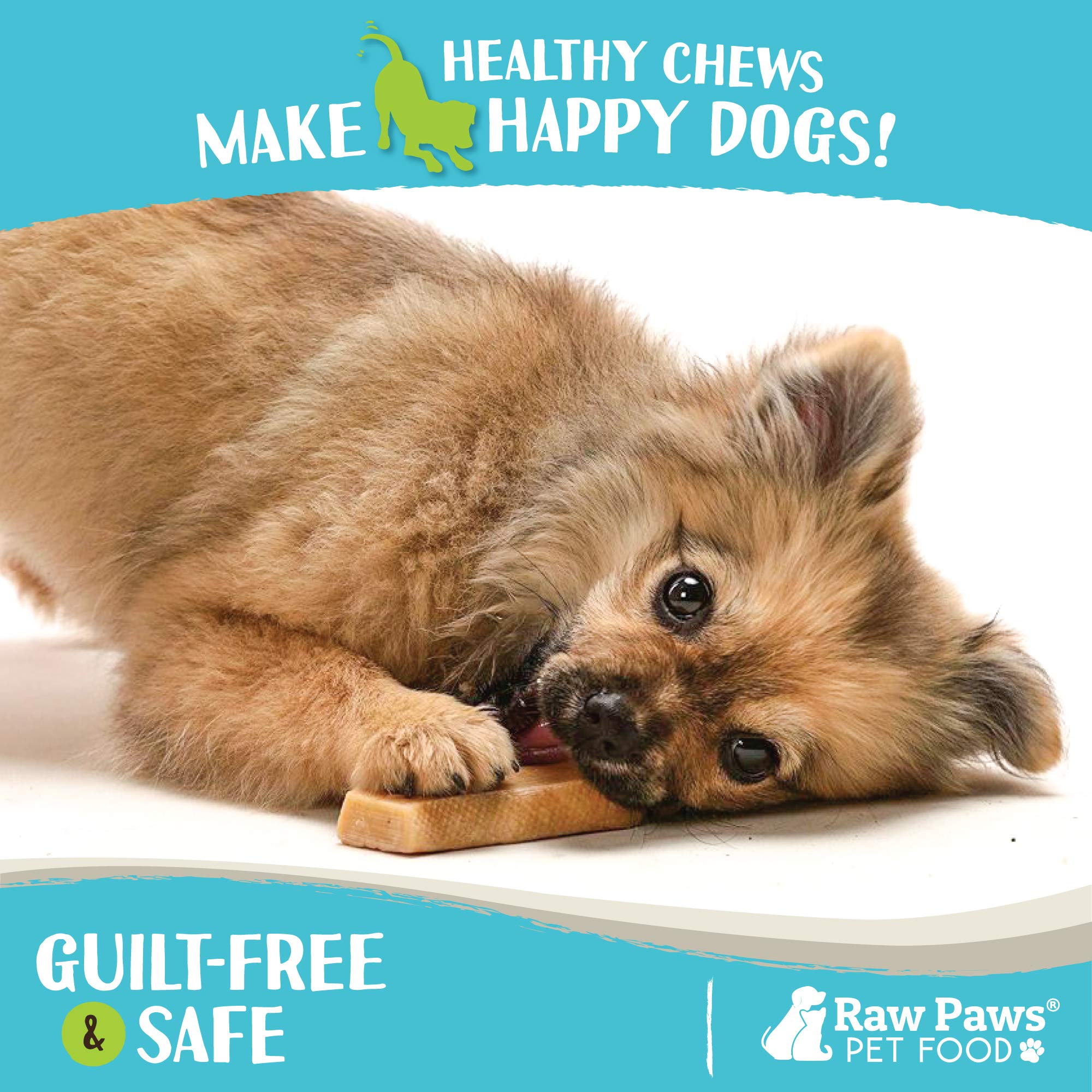Raw Paws masticables de yak Himalayo hechos en EE. UU con control de calidad