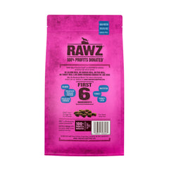 Rawz croquetas secas para gatos, textura crujiente sin granos para bienestar diario