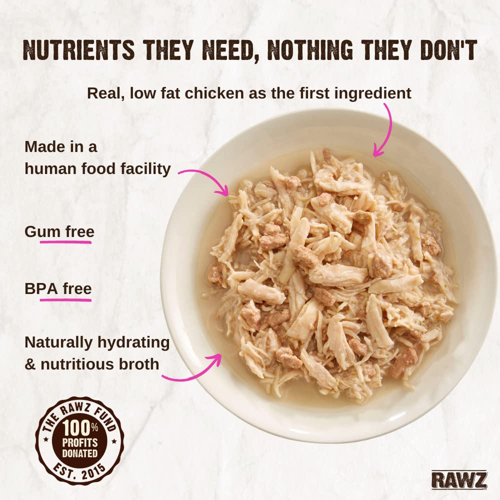Rawz Gato Lata Pollo Hígado: porciones fáciles para meriendas diarias.