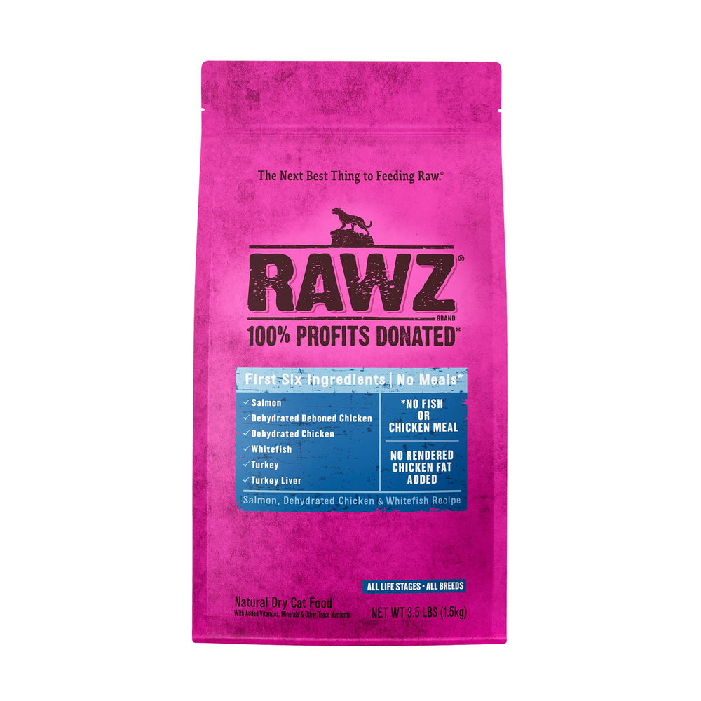 Rawz salmón deshidratado: croquetas nutritivas para una alimentación equilibrada.