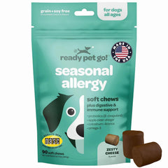 Ready Pet Go! Envase de golosinas inmunidad para perros, práctico para diario.