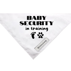 Bandana Realeaf para anuncio de embarazo en perro grande, perfecto para sesiones.