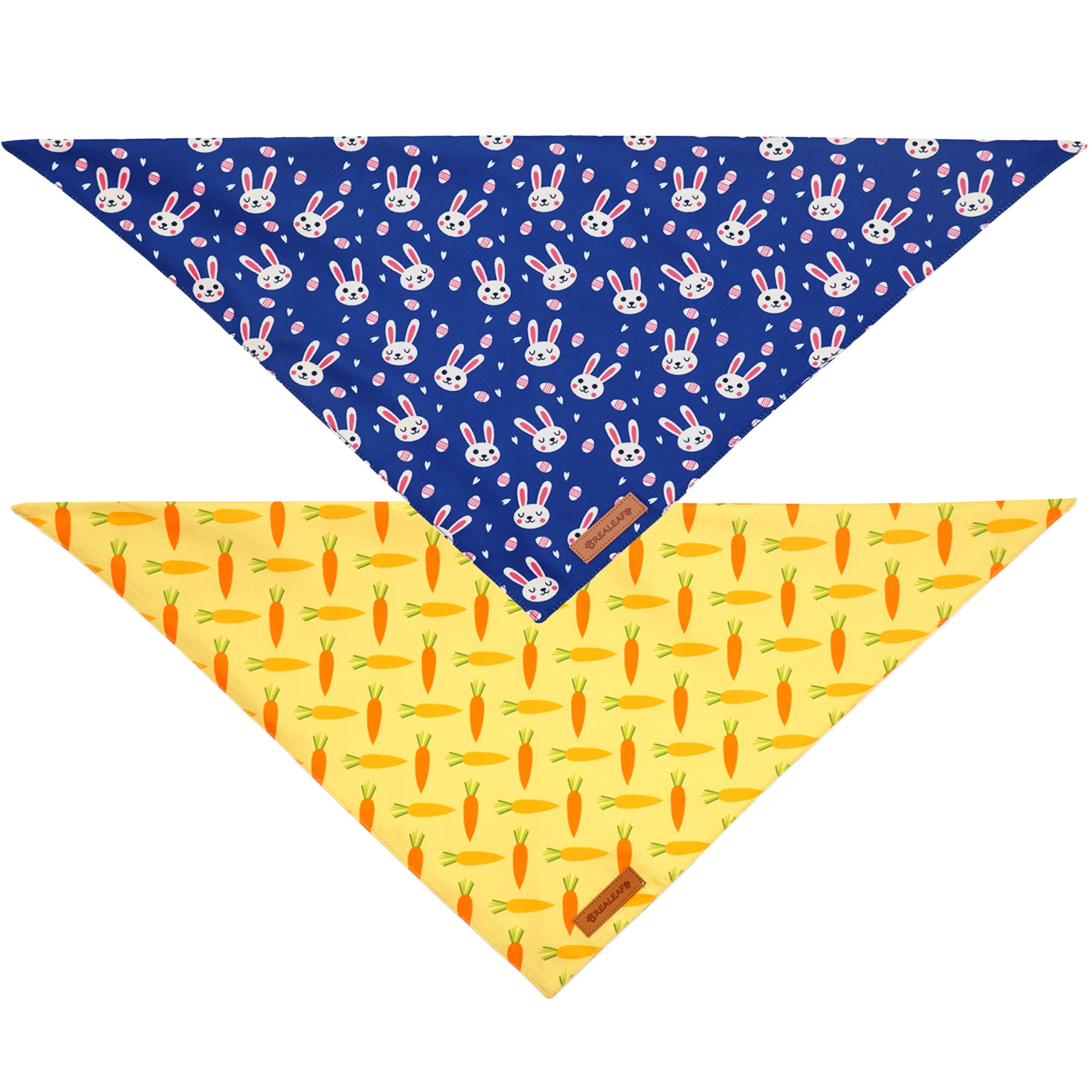 Bandana Realeaf Pascua para perro, tamaño pequeño, perfecto para fiestas y fotos.