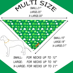 Bandana Realeaf triangle réversible, deux styles en un