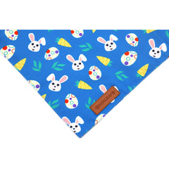 Bandana Realeaf para perro Pascua diseno-reversible: dos looks en una pieza.