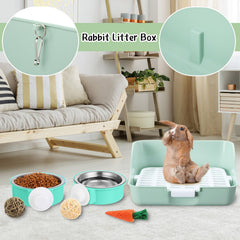 Kit de peluquería para animales Reallnaive, todo en uno para el aseo
