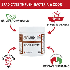 Red Horse Products Artimud arcilla casco eucalipto, aroma natural y cuidado del casco