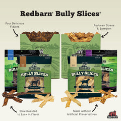 Redbarn Bully Slices libre de conservantes artificiales y colorantes