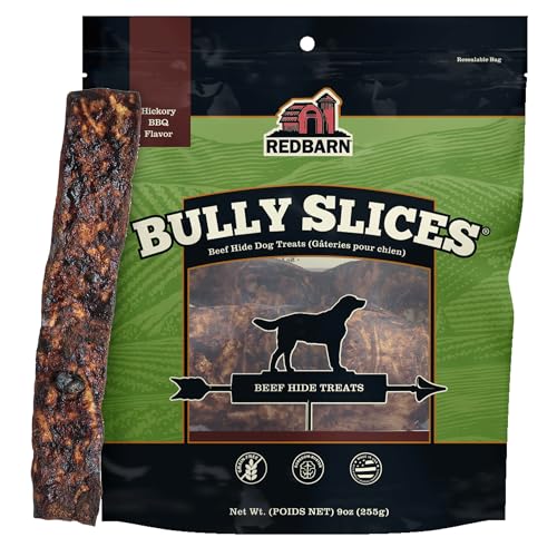 Redbarn Bully Slices sin trigo, snack seguro para perros