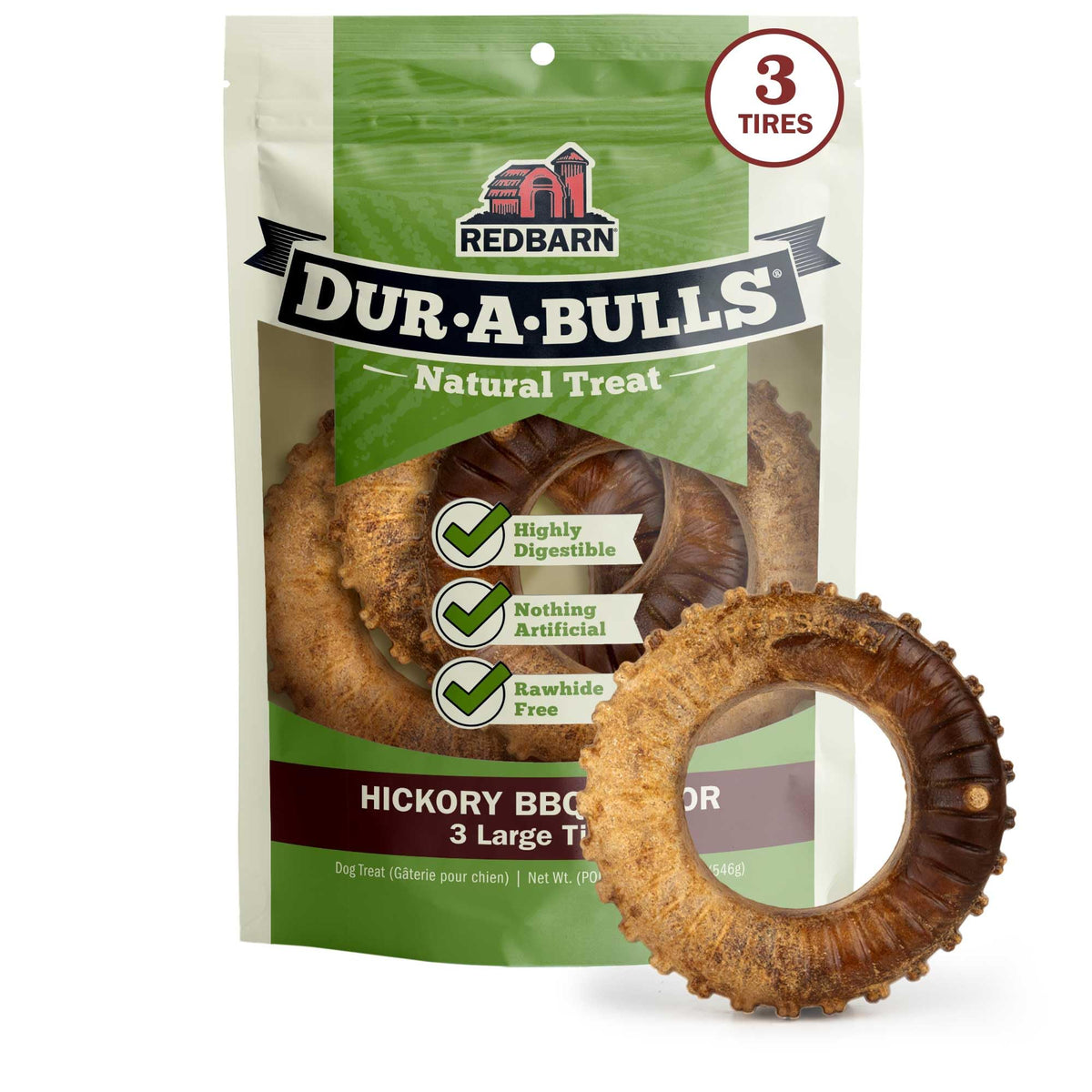 Redbarn Dur-A-Bulls: tres neumáticos grandes para masticar.