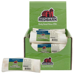Redbarn Huesos grandes rellenos de res, sabor carne, para masticadores activos.