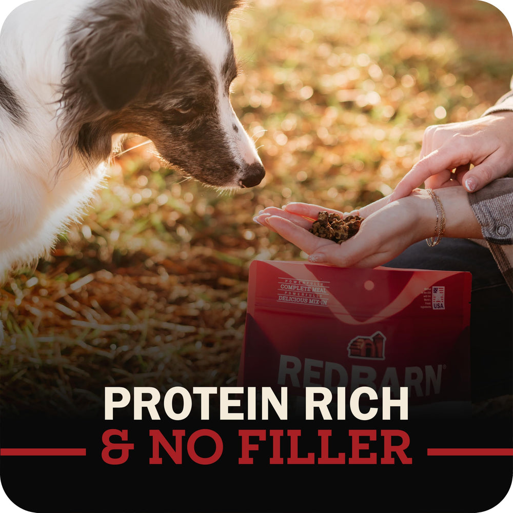 Redbarn Powerfood Air Dried sabor nutritivo que estimula el apetito.