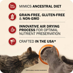 Redbarn Powerfood envase en EE.UU. con certificados de calidad.