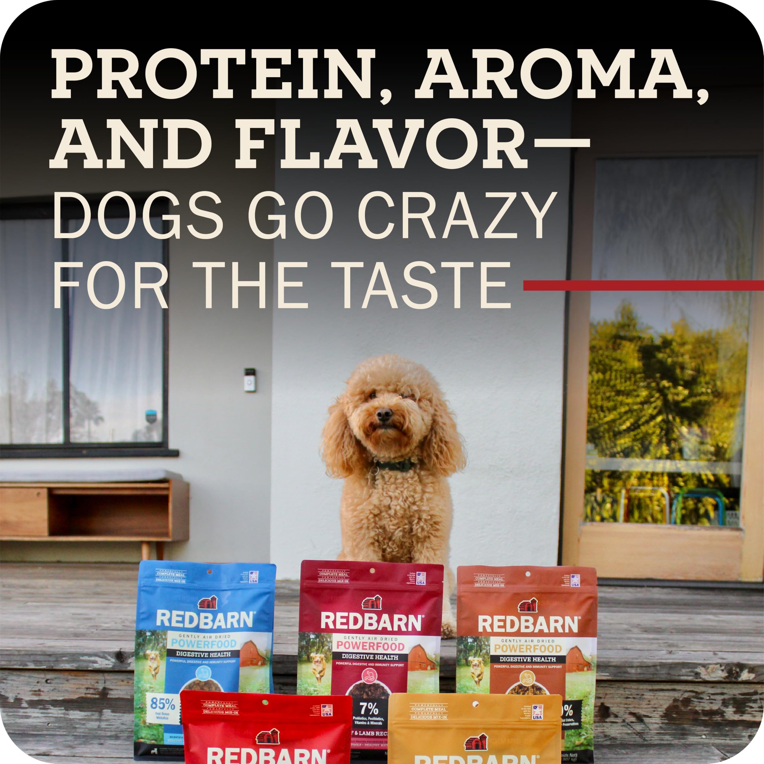 Redbarn Powerfood sin OGM para una dieta limpia