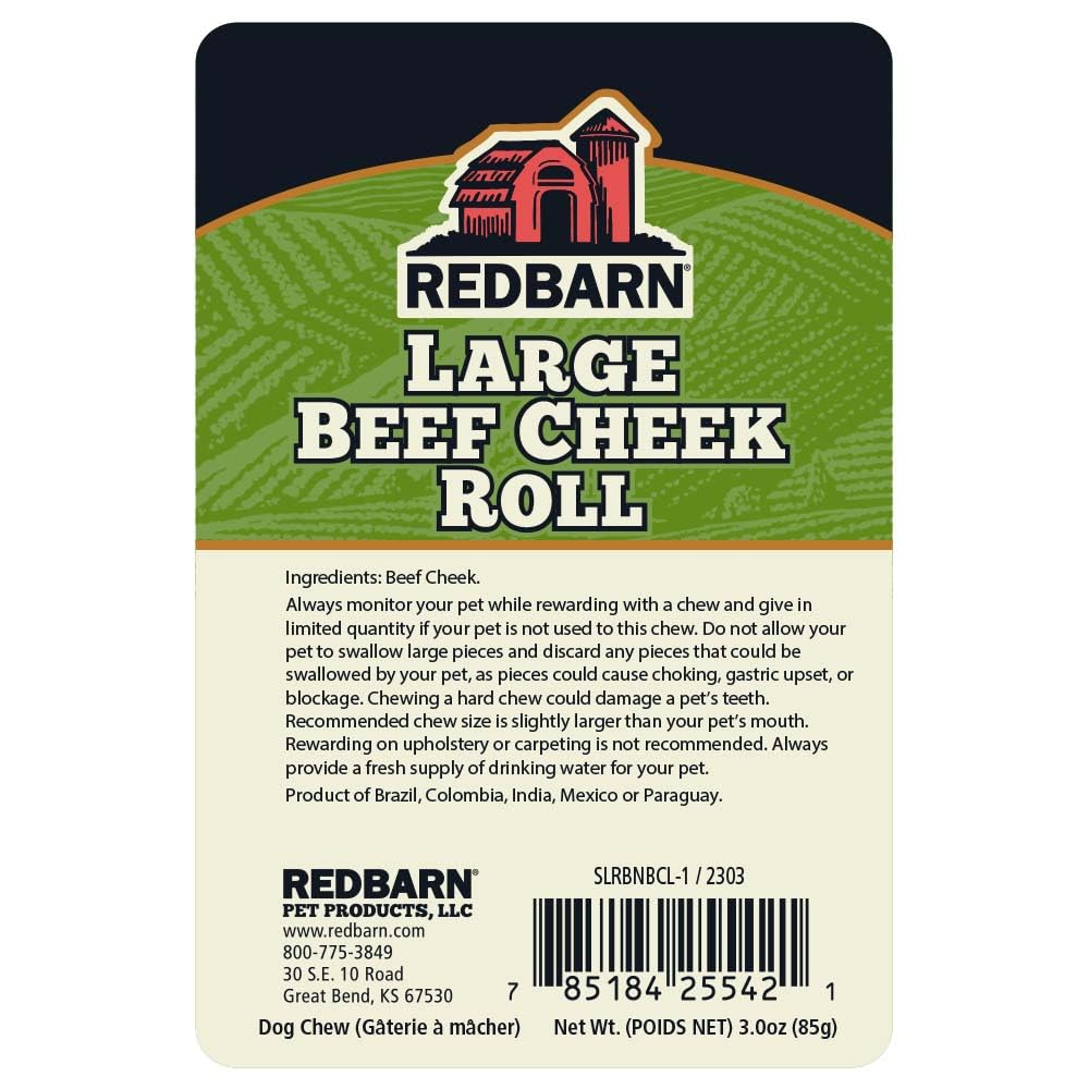 Redbarn rollos de mejilla: garantía de calidad y pruebas de seguridad en casa.