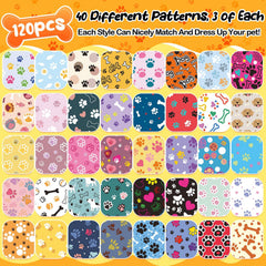 Bandanas Reginary colores vibrantes para mascotas