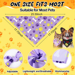 Bandanas Reginary con diseños de huesos, colores vivos
