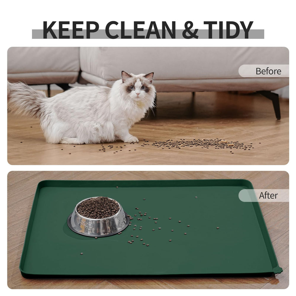 Tapis Reopet en silicone alimentaire sans BPA, sûr et durable pour les repas.