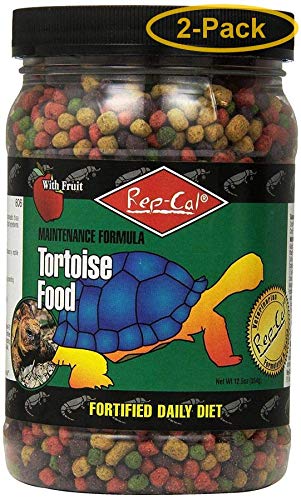 Rep-Cal paquete alimento tortugas: nutrición completa para crecimiento equilibrado.