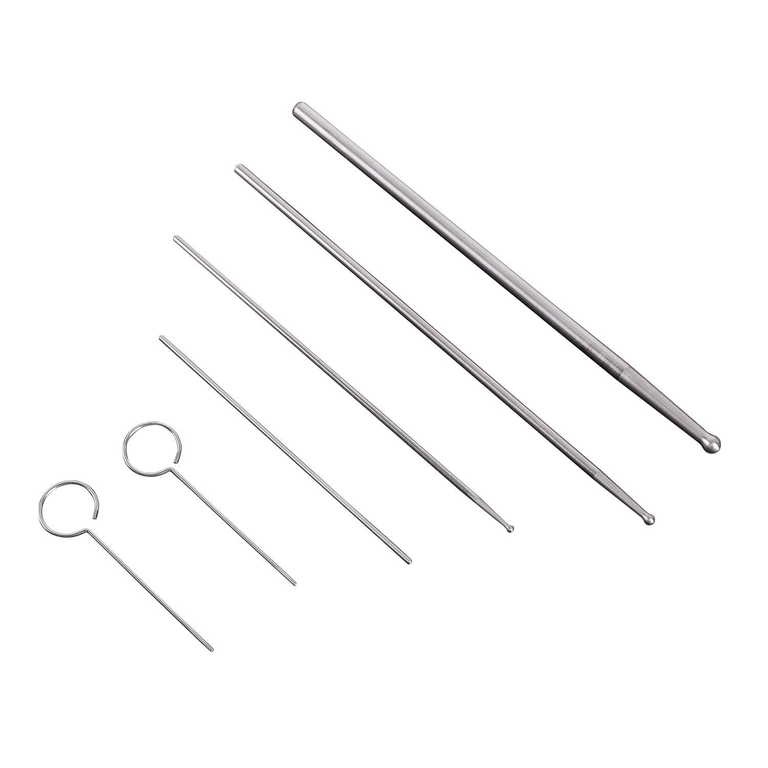 Sonda de acero inoxidable REPTI ZOO, diseño suave para uso seguro en reptiles.