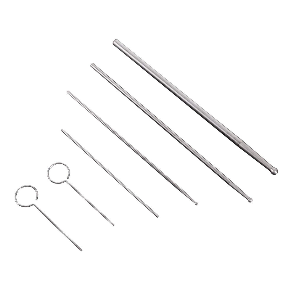Sonda de acero inoxidable REPTI ZOO, diseño suave para uso seguro en reptiles.
