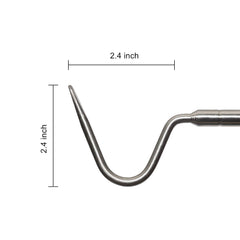Gancho-serpiente extendible REPTI ZOO con ajuste de longitud para maniobras precisas.