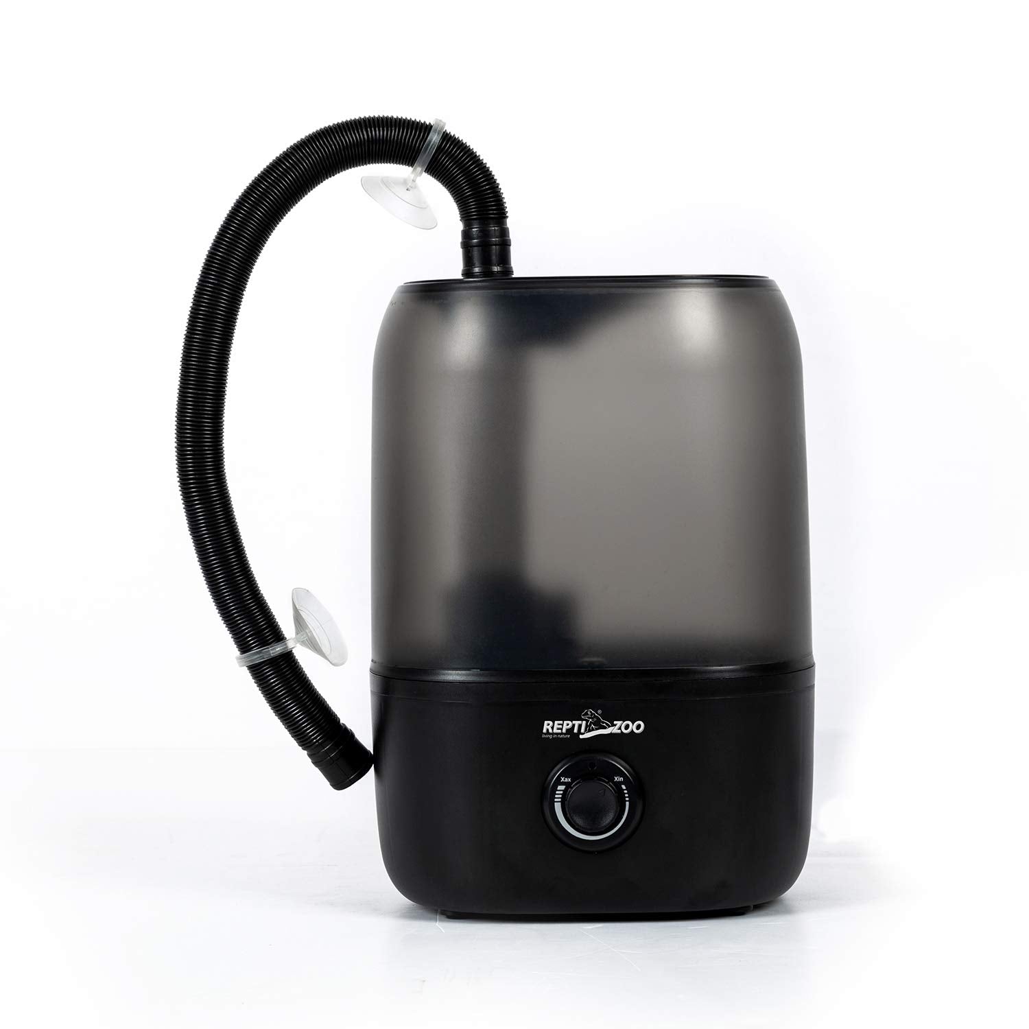 REPTI ZOO humidificador 4L visto frontal, mejora la humedad del terrario.