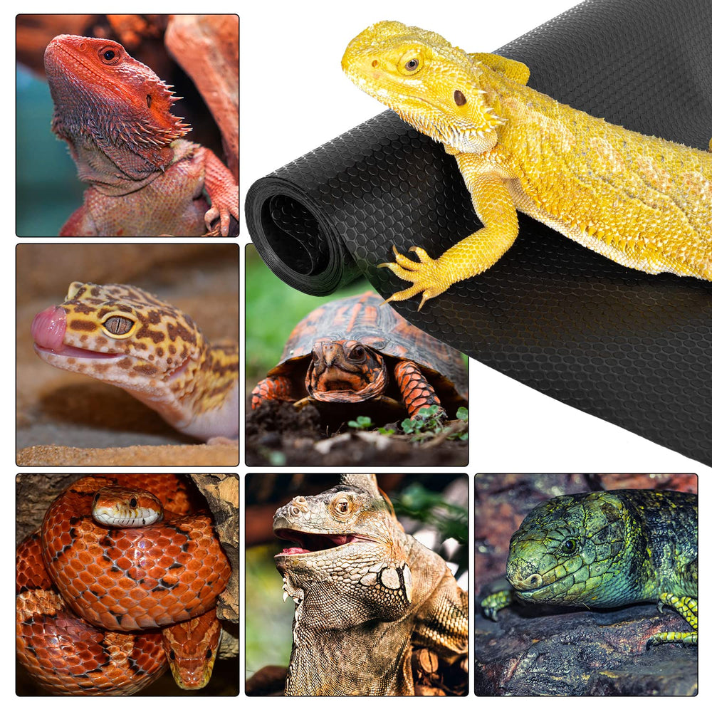 Tapete REPTI ZOO para gecko leopardo: limpieza sencilla del terrario