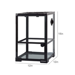 REPTI ZOO tapa con malla, ventilación adecuada para el terrario.