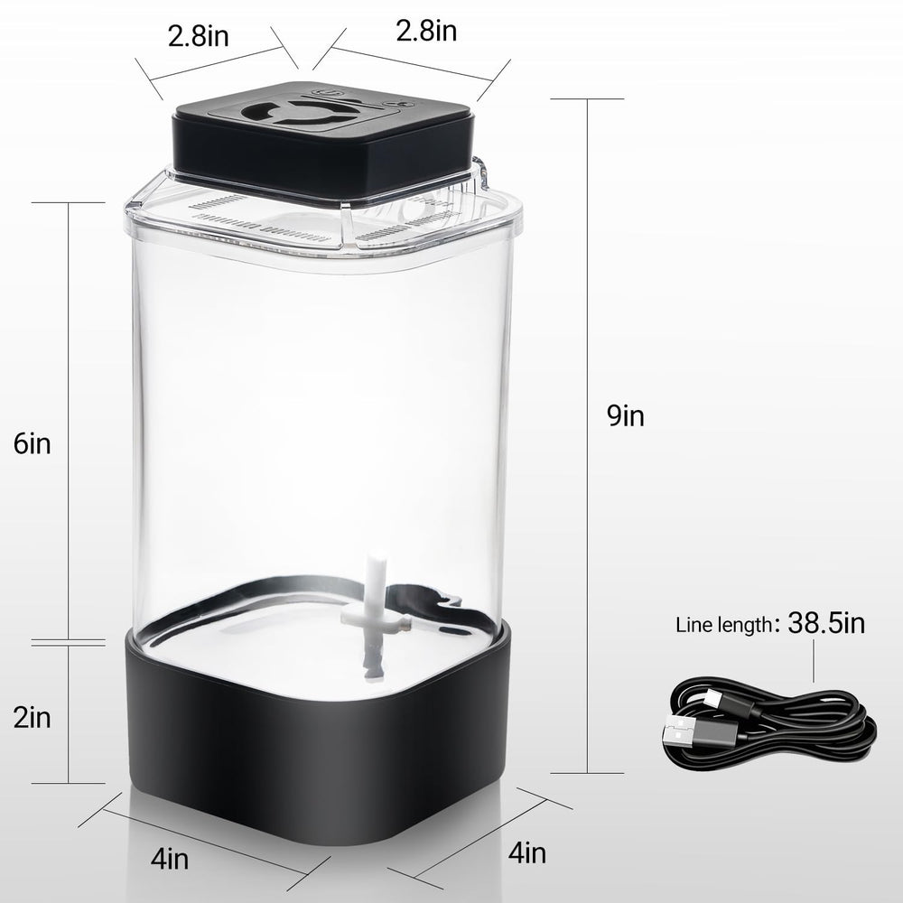 REPTI ZOO Terrario con sistema de ventilación y ventilador suave