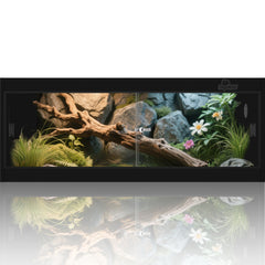 REPWILD terrario PVC 20 gal con puerta de vidrio para acceso seguro