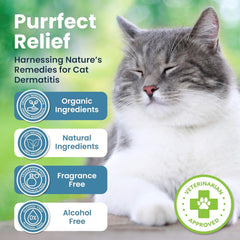 ResQ Organics miel de Manuka y aloe vera para piel sensible de gatos