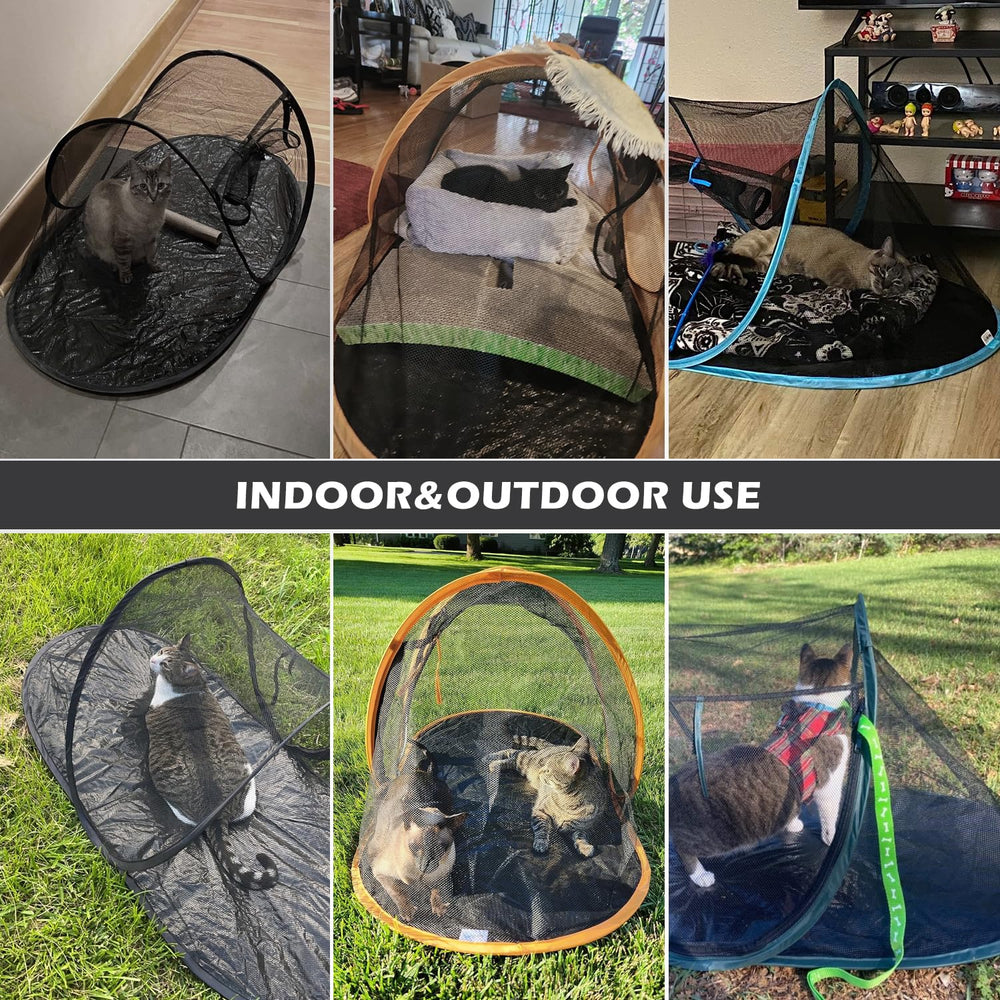 Rest-Eazzzy Cat Tent Outdoor: usos múltiples para interior y exterior.
