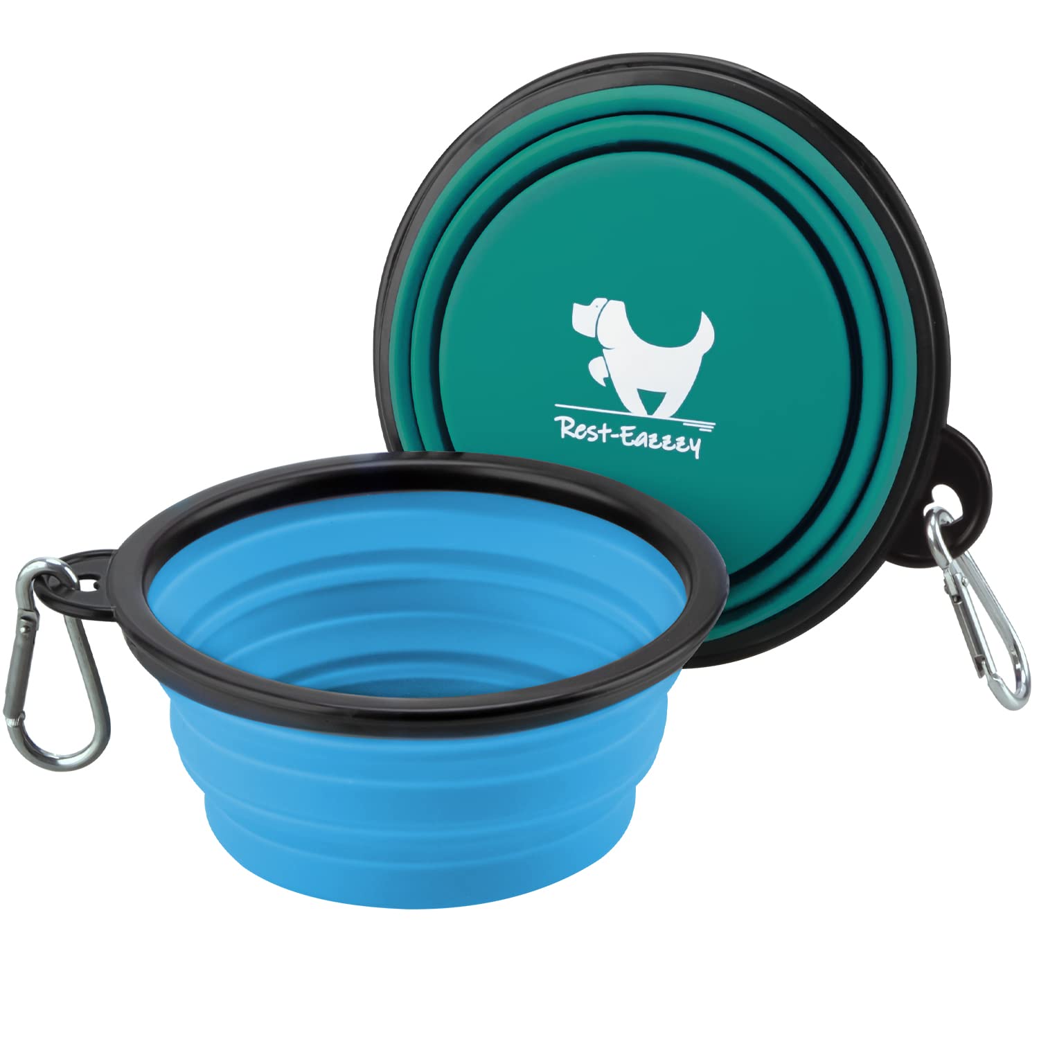 Rest-Eazzzy cuenco plegable para viaje, ideal para perros y gatos en movimiento.