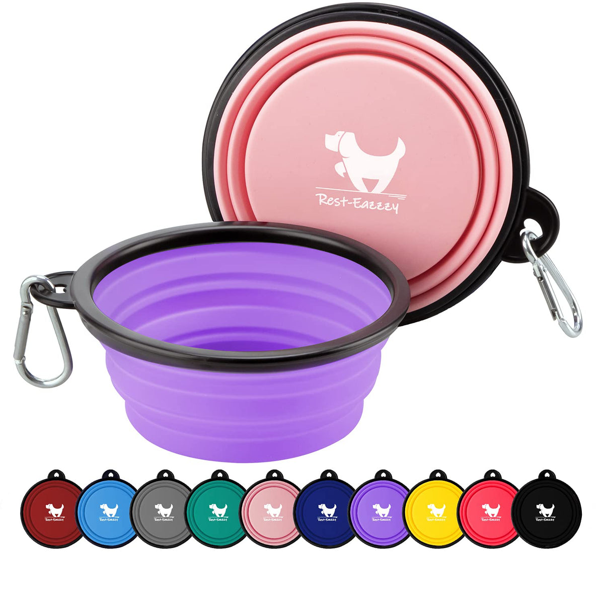 Rest-Eazzzy cuenco plegable para viaje, ideal para agua de tu perro en ruta.