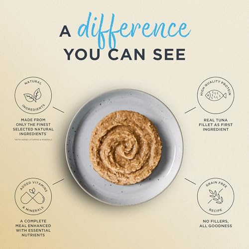 Reveal Entrées textura paté sedosa: experiencia suave que favorece la hidratación y satisfacción.