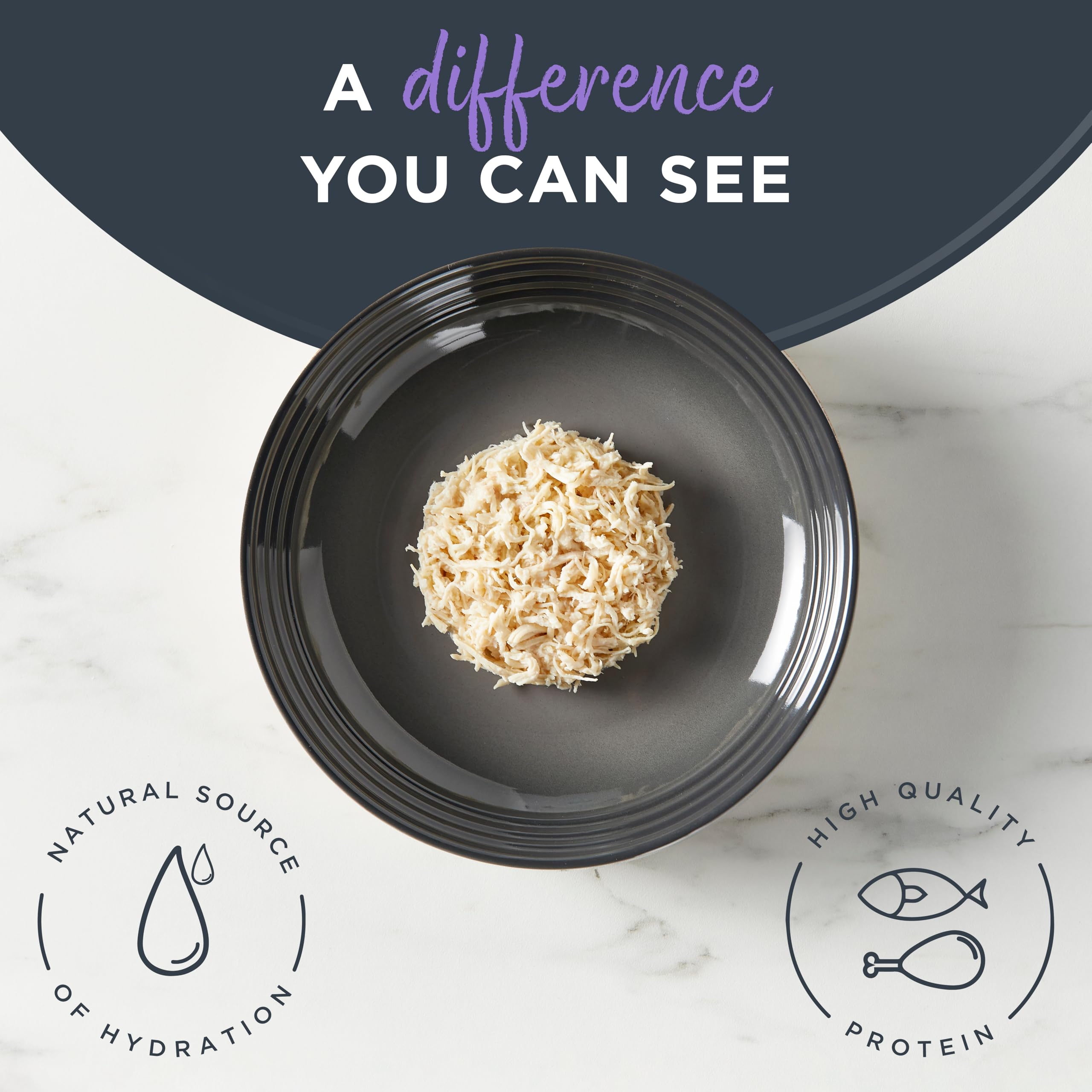 Reveal comida húmeda para gatos con proteína real en caldo, favorece la hidratación.
