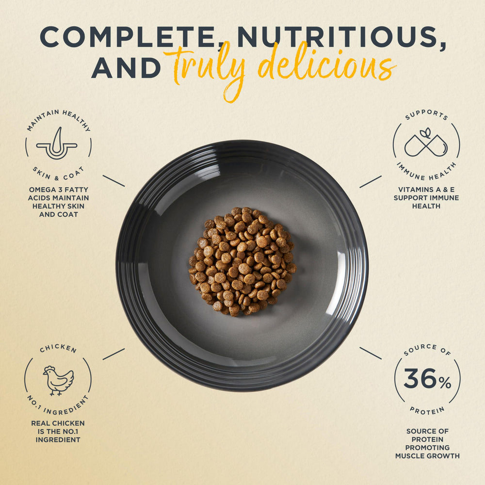 Ingredientes naturales de Reveal para una dieta completa.