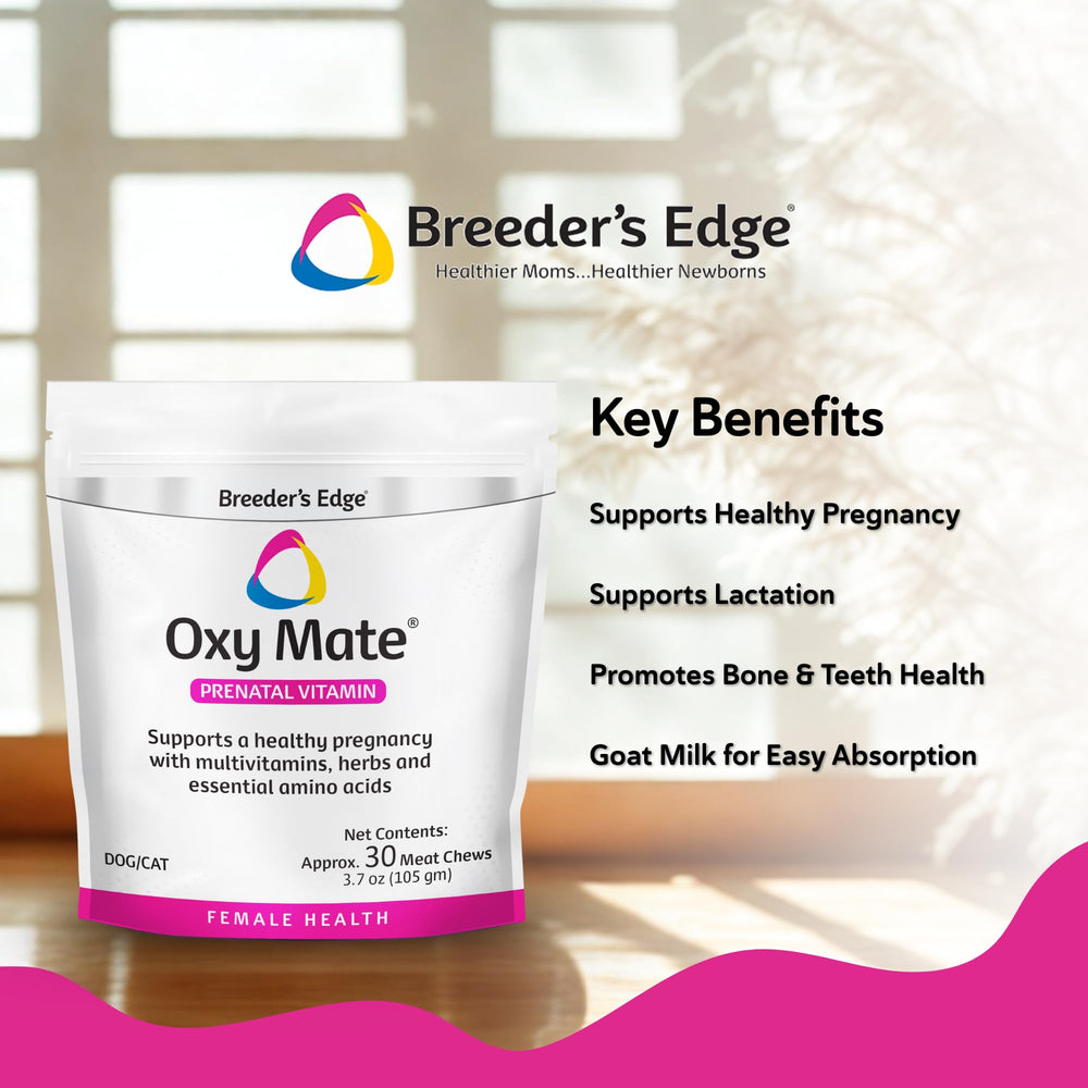 Breeder's Edge Oxy Mate de Revival, favorece la producción de glóbulos rojos y la circulación