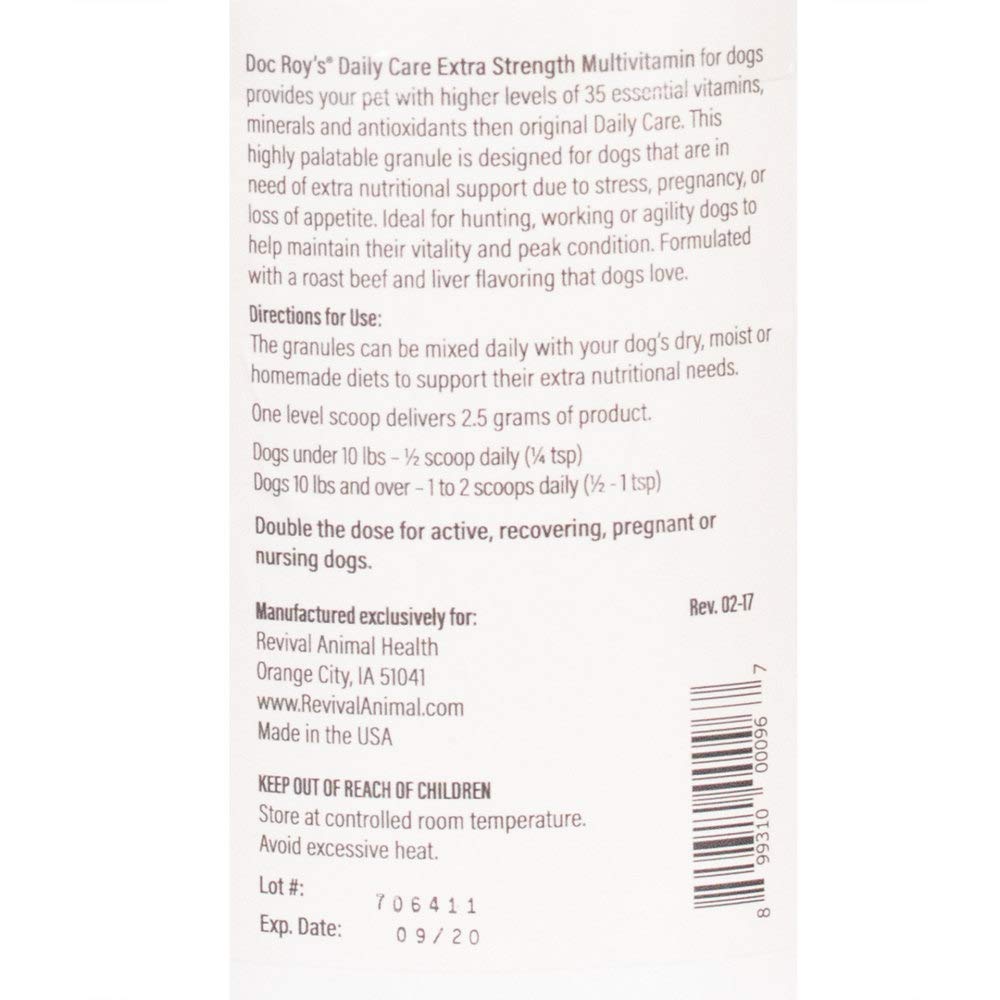 Producto hecho en Estados Unidos con ingredientes importados y nacionales.
