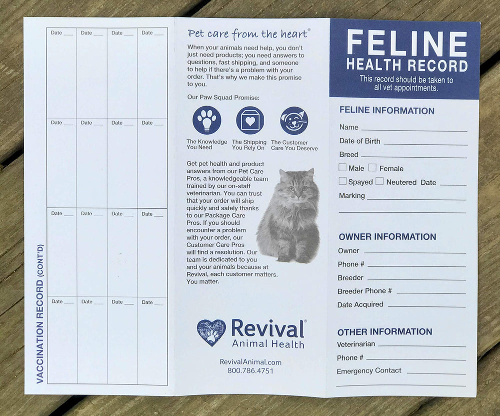 Revival Animal Health: registro médico compacto para mascotas, ideal para refugios